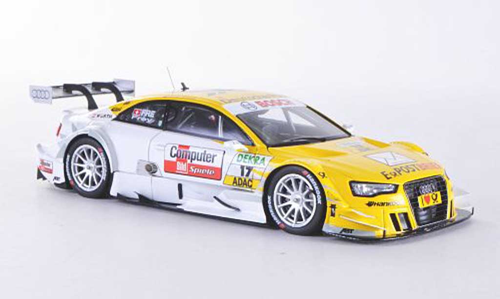 Audi A5 DTM 1/43 Spark DTM No.17 Computer Bild/Deutsche Post R.Frey Saison 2012 modellino in miniatura