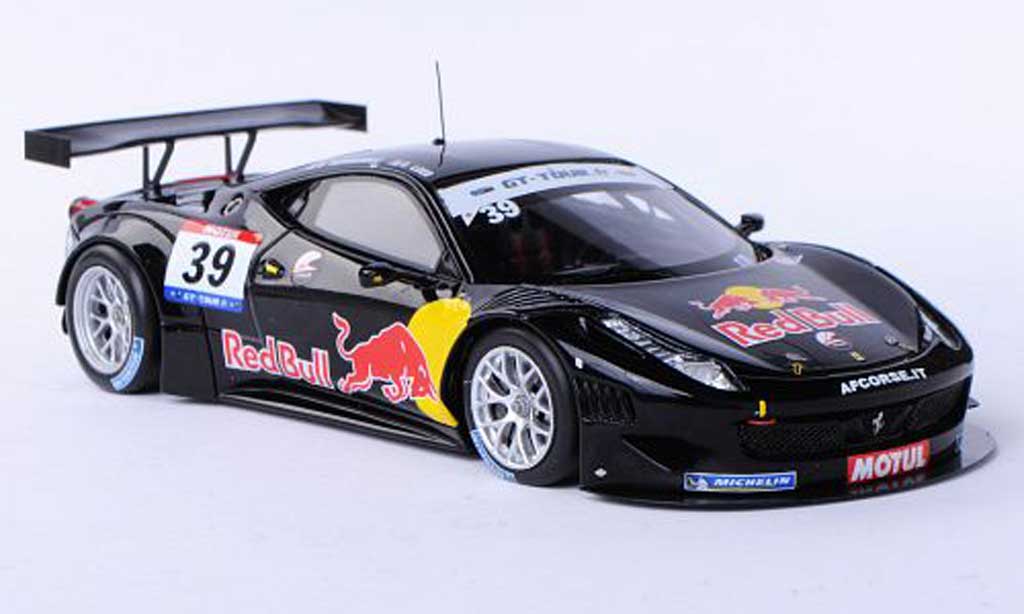 Ferrari 458 Italia GT3 1/43 Fujimi Italia GT3 No.39 Red Bull AF Corse S.Loeb / B.Hernandez GT Tour 2011 modellino in miniatura