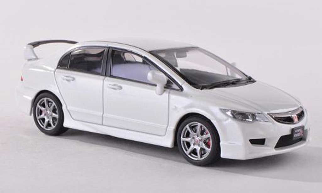 Honda Civic Type R 1/43 Ebbro Type R FD2 bianco modellino in miniatura