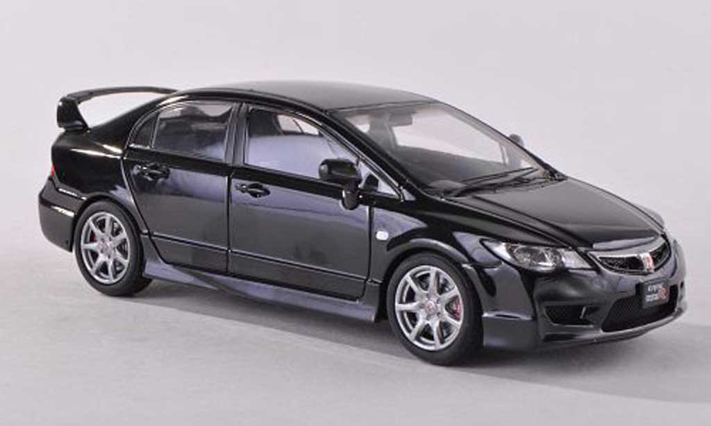 Honda Civic Type R 1/43 Ebbro Type R FD2 nero modellino in miniatura
