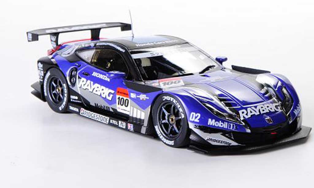 Honda HSV-010 1/43 Ebbro No.100 Raybrig T.Izawa / N.Yamamoto Super GT500 2012 modellino in miniatura