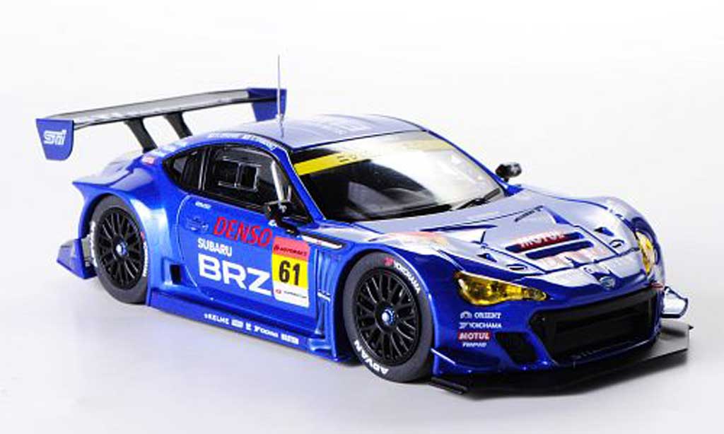 Subaru BRZ 1/43 Ebbro No.61 R&D Sport T.Yamano / K.Sasaki Super GT300 2012 modellino in miniatura