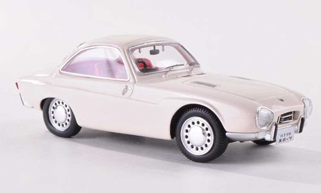 Toyota Publica Sports 1/43 Ebbro Tokyo Motor Show bianco 1962 modellino in miniatura