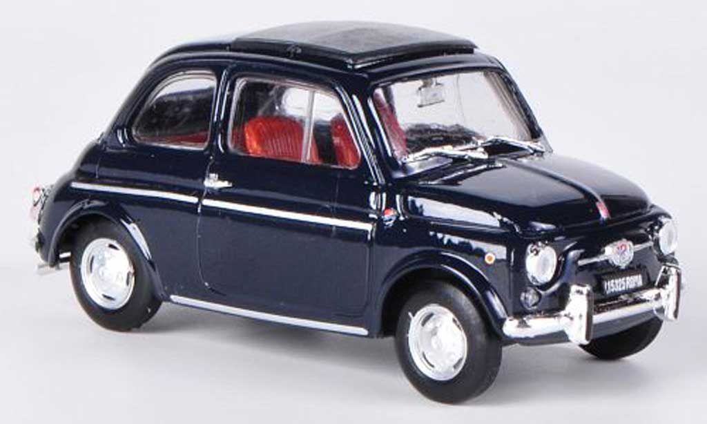 Fiat 590 1/43 Brumm Giannini GTR blu Faltdach geschlossen 1972 modellino in miniatura
