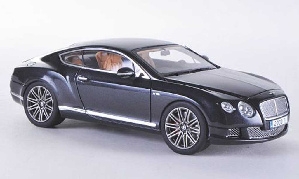 Bentley Continental GT 1/43 Look Smart GT Speed grigio modellino in miniatura