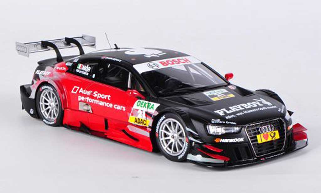 Audi A5 DTM 1/43 Spark DTM No.21 Playboy E.Mortara DTM-Saison 2012 modellino in miniatura