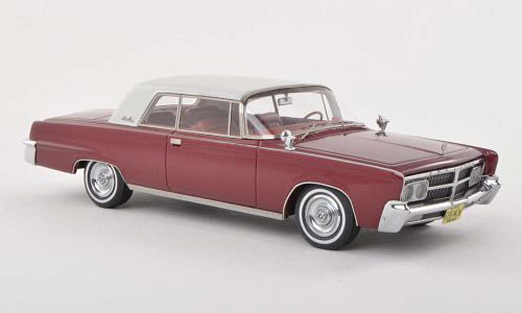 Imperial Crown 1/43 Neo 2-Door Hardtop Coupe nero-rosso/lumineuses-bianco 1965 modellino in miniatura