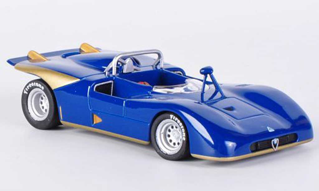 Alfa Romeo 33.3 1971 1/43 M4 1971 blu/gold modellino in miniatura