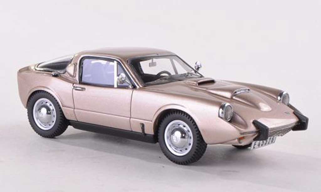 Saab Sonett 1/43 Neo II V4 beige 1966 modellino in miniatura