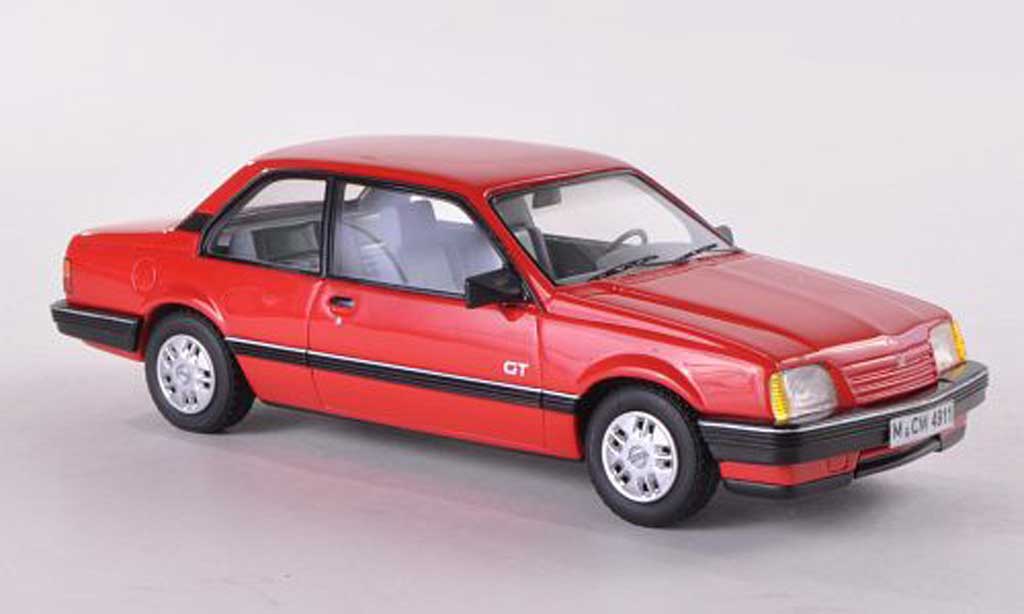 Opel Ascona C 1/43 Neo C GT 2-Turer rosso limitierte Auflage 300 Stuck 1986 modellino in miniatura