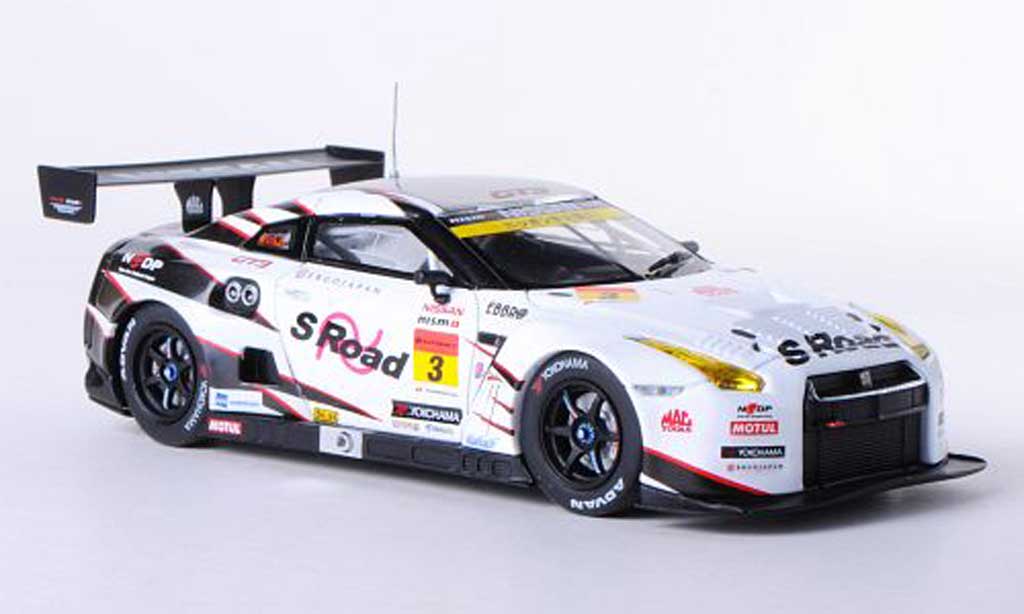 Nissan Skyline R35 1/43 Ebbro R35 GT-R No.3 S Road NDDP SGT300 2012 Y.Sekiguchi/K.Chiyo modellino in miniatura