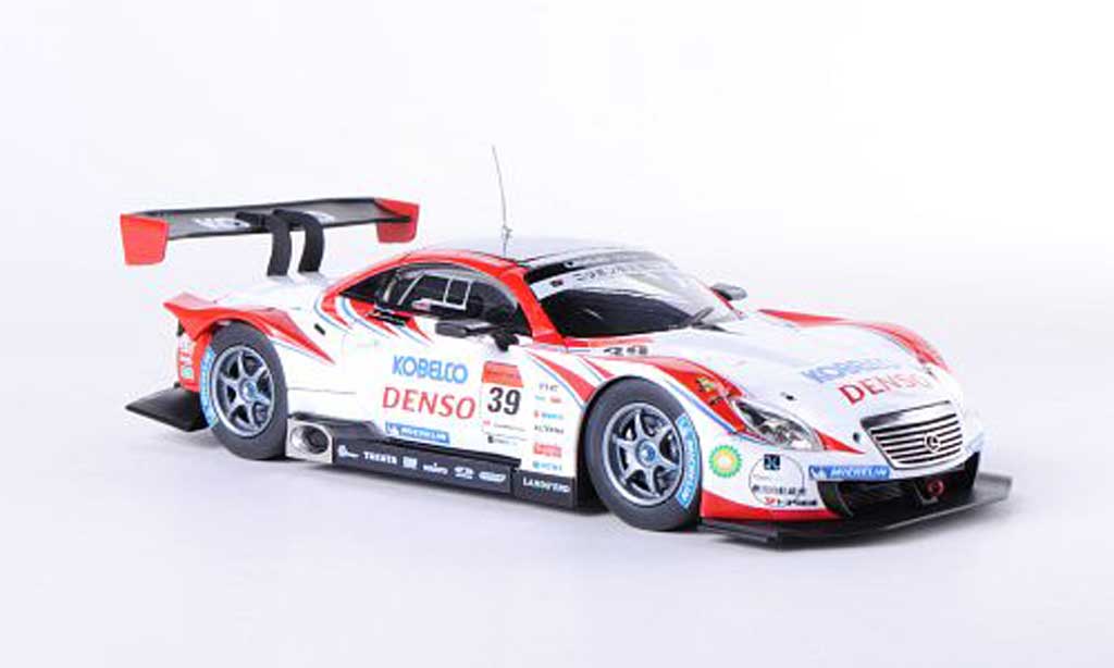 Lexus SC 430 1/43 Ebbro 430 No.39 Denso Kobelco J.Wakisaka/H.Ishiura SGT500 2012 modellino in miniatura