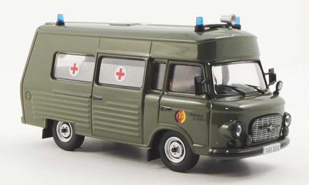 Barkas B 1000 1/43 IST Models SMH-3 NVA 1985 modellino in miniatura