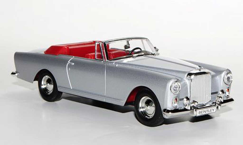 Bentley Continental S2 1/43 Yat Ming S2 DHC Park Ward grigio LHD modellino in miniatura