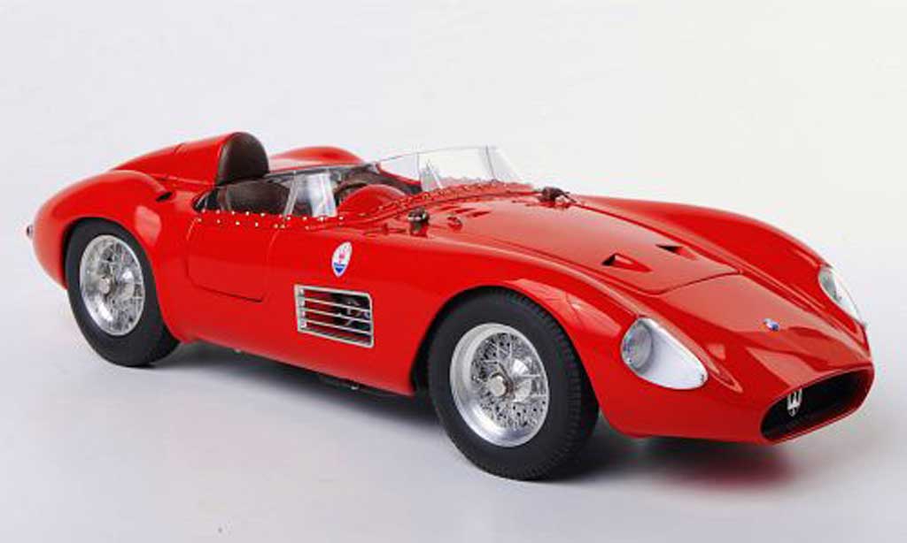 Maserati 300 1/18 CMC S rosso 1956 modellino in miniatura