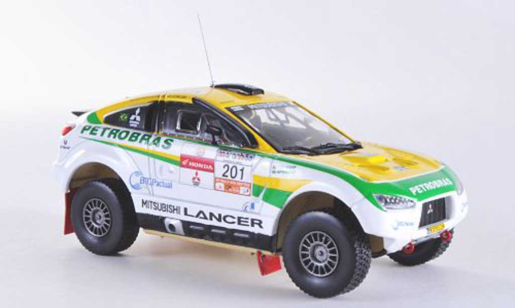Mitsubishi Racing Lancer 1/43 Vitesse No.201 G.Spinelli / H.Youssef Rally dos Sertoes 2012 modellino in miniatura