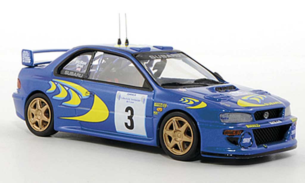 Subaru Impreza WRC 1/43 Trofeu WRC No.3 C.McRae / N.Grist Tour de Corse 1997 modellino in miniatura