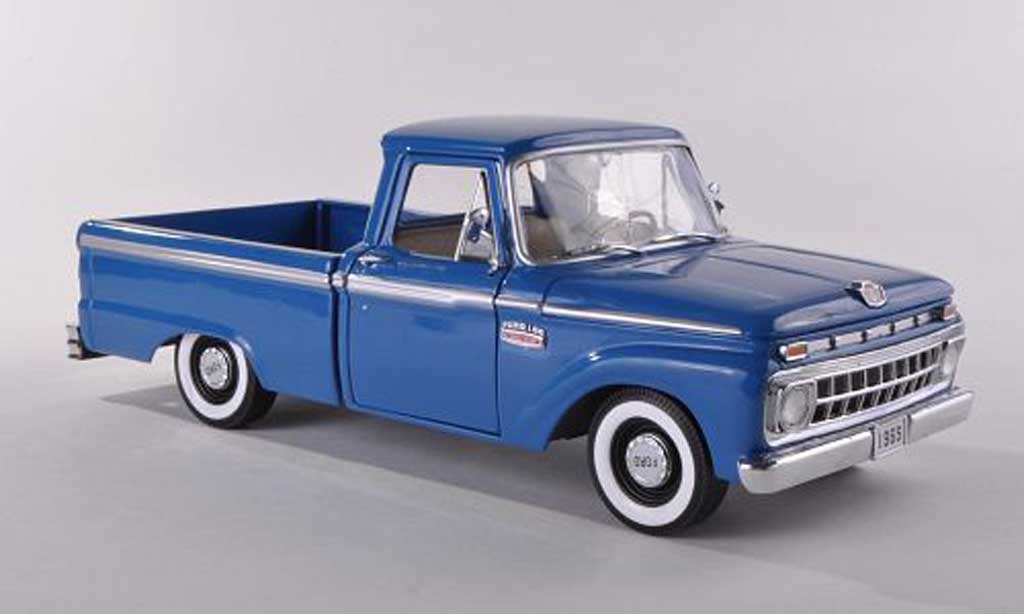 Ford F1 1/18 Sun Star 00 Douane Cab Pickup blu 1965 modellino in miniatura