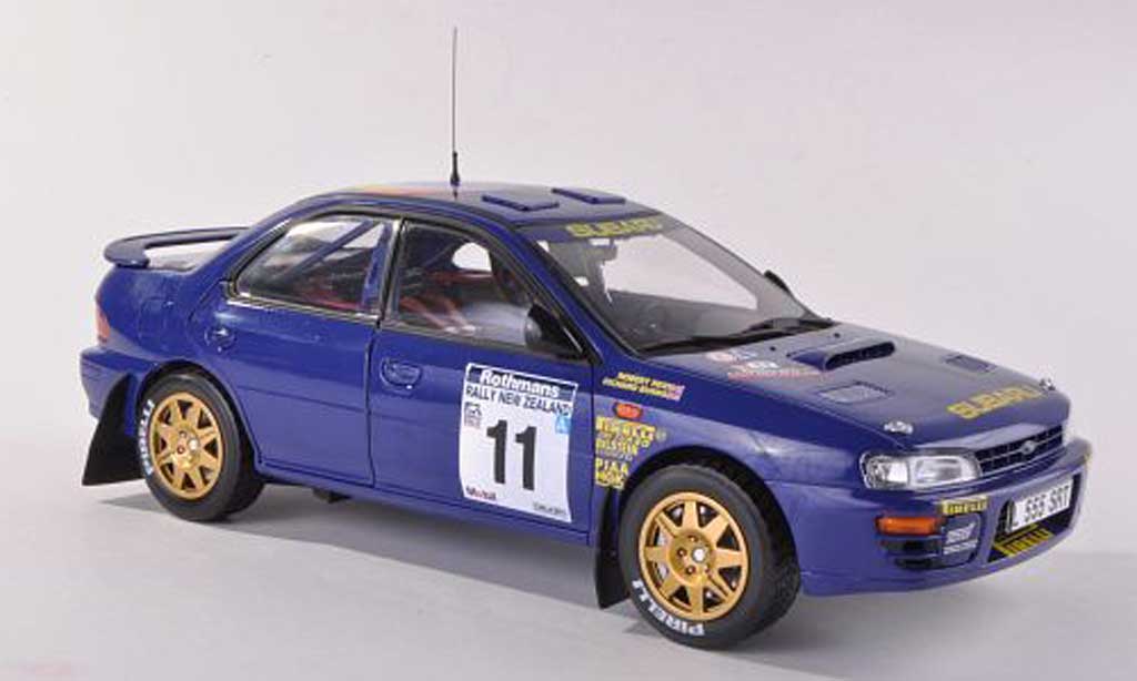 Subaru Impreza WRC 1/43 Sun Star WRC No.11 555 Rally Neuseeland 1994 R.Burns/R.Reid modellino in miniatura
