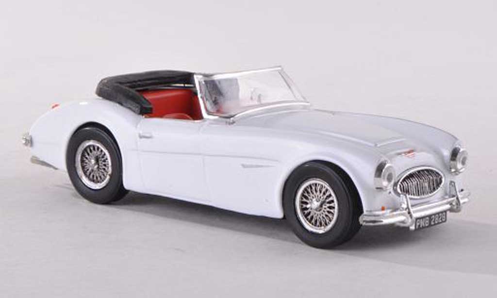Austin Healey 3000 1/43 Vitesse ougrun bianco RHD modellino in miniatura