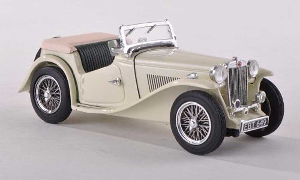 MG TC 1/43 Vitesse ougrun beige RHD modellino in miniatura