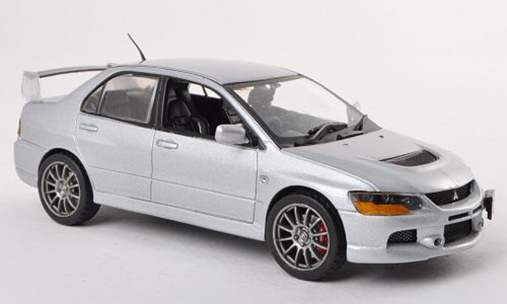 Mitsubishi Lancer Evolution IX 1/43 Vitesse Evolution IX grigio RHD modellino in miniatura