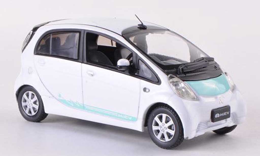 Mitsubishi iMiev 1/43 Vitesse bianco/turkis RHD modellino in miniatura