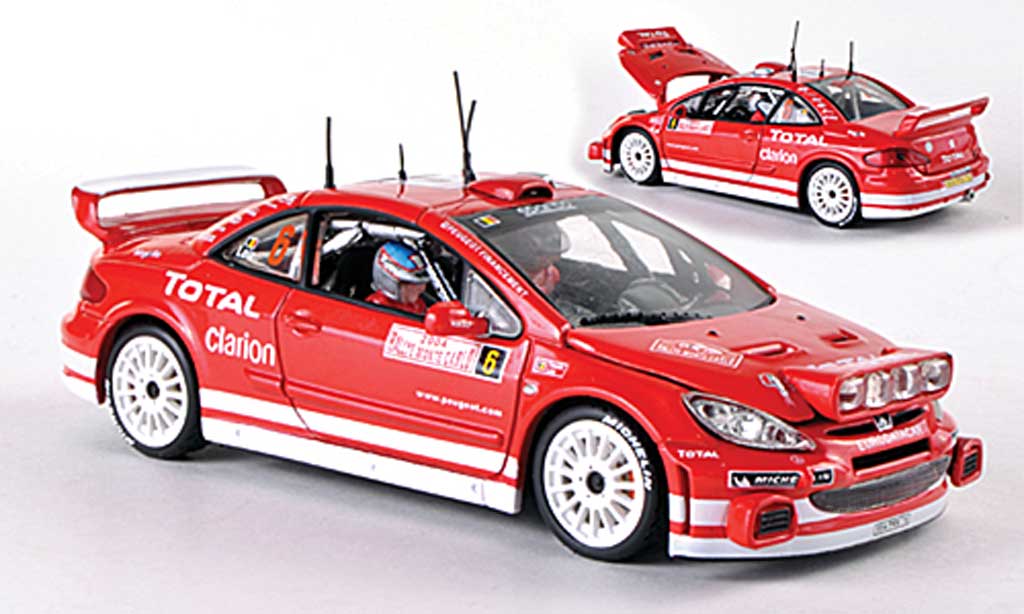 Peugeot 307 WRC 1/43 Vitesse WRC No.6 Total Rally Monte Carlo F.Loix/S.Smeets 2004 modellino in miniatura