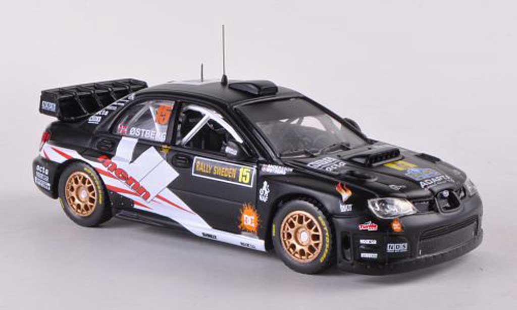 Subaru Impreza WRC 1/43 Vitesse WRC 07 No.15 Adapta Rally Schweden 2010 M.Ostberg/J.Andersson modellino in miniatura