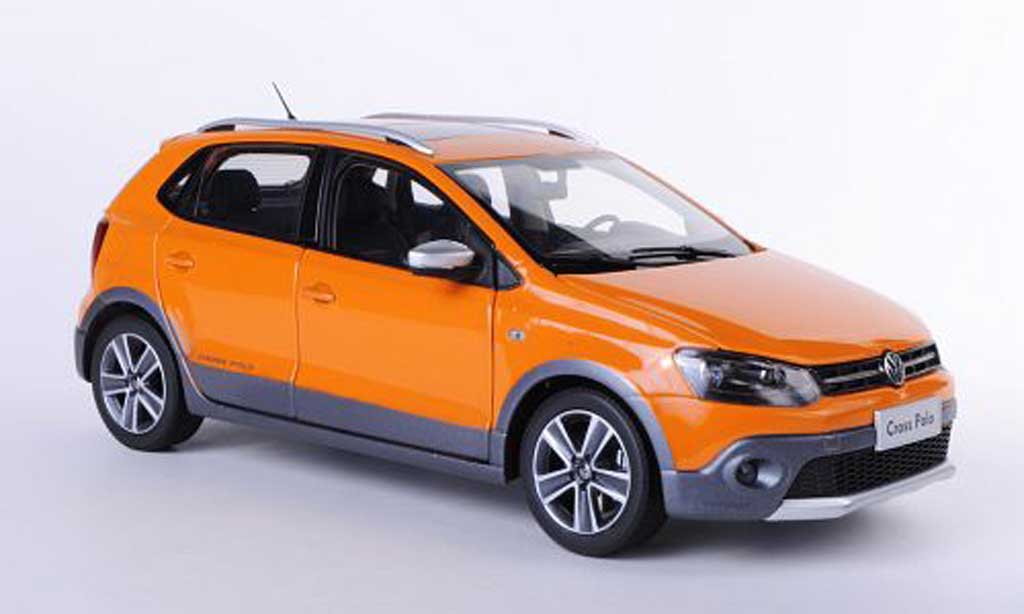 Volkswagen Polo Cross 1/18 Paudi Cross V orange Asien-Version 2012 modellino in miniatura