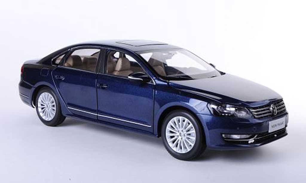 Volkswagen Passat 1/18 Paudi (NMS) blu Asien-Version 2011 modellino in miniatura