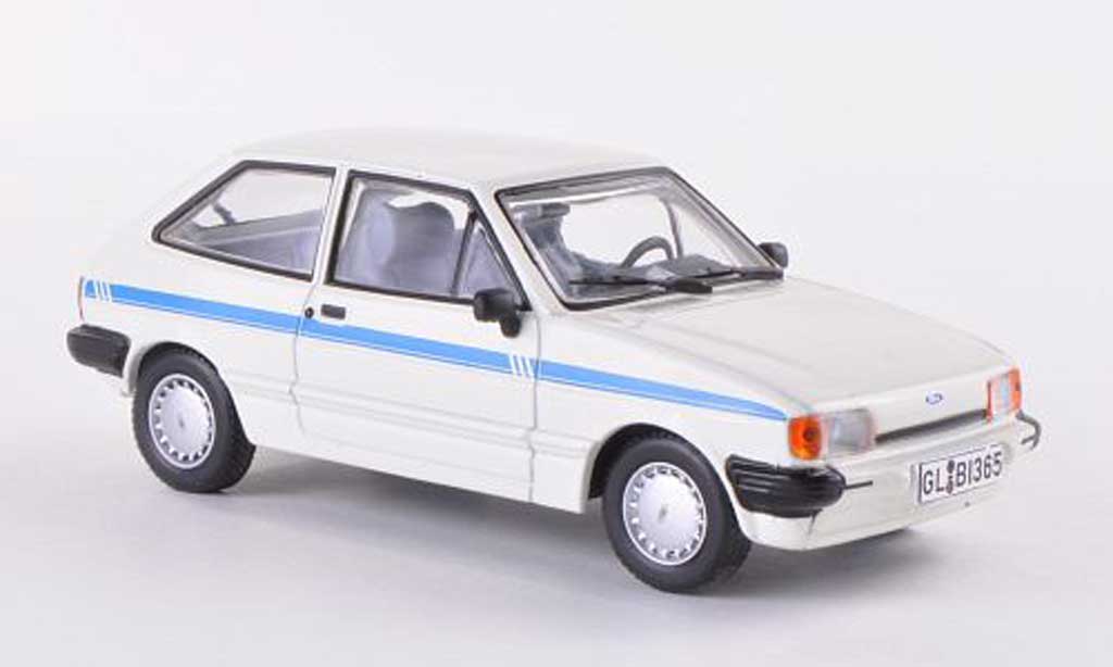 Ford Fiesta 1/43 WhiteBox MKII bianco modellino in miniatura