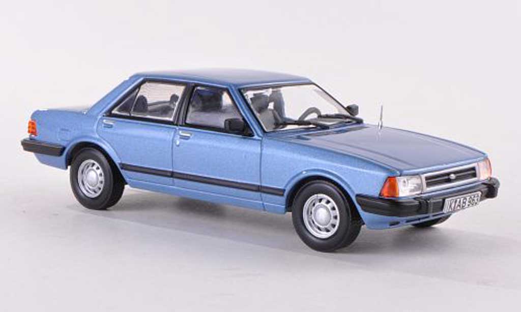 Ford Granada 1/43 WhiteBox MKII blu 1983 modellino in miniatura