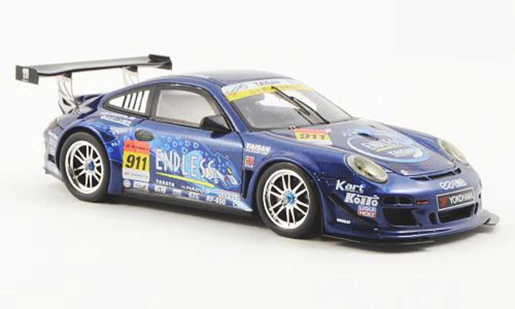Porsche 997 GT3 1/43 Ebbro Super GT300 No.911 Endless Taisan 2012 K.Mineo/N.Yokomizo modellino in miniatura