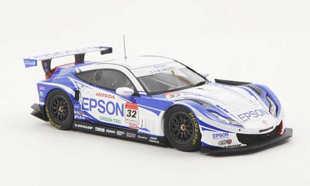 Honda HSV-010 1/43 Ebbro No.32 Epson R.Michigami / Y.Nakayama Super GT500 2012 modellino in miniatura