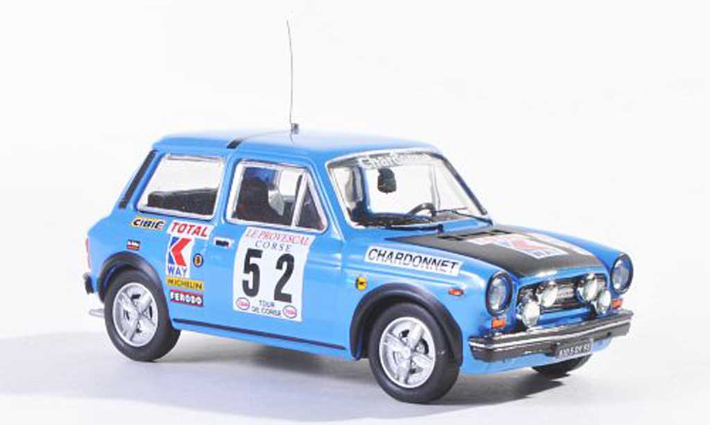 Autobianchi 1/43 Best Abarth No.52 Tour de Corse 1977 Pagani/Carlotti modellino in miniatura