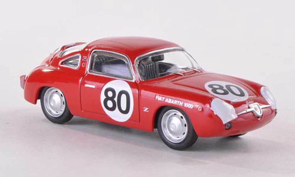 Fiat 750 1/43 Best Abarth Zagato No.80 Sebring 1961 modellino in miniatura