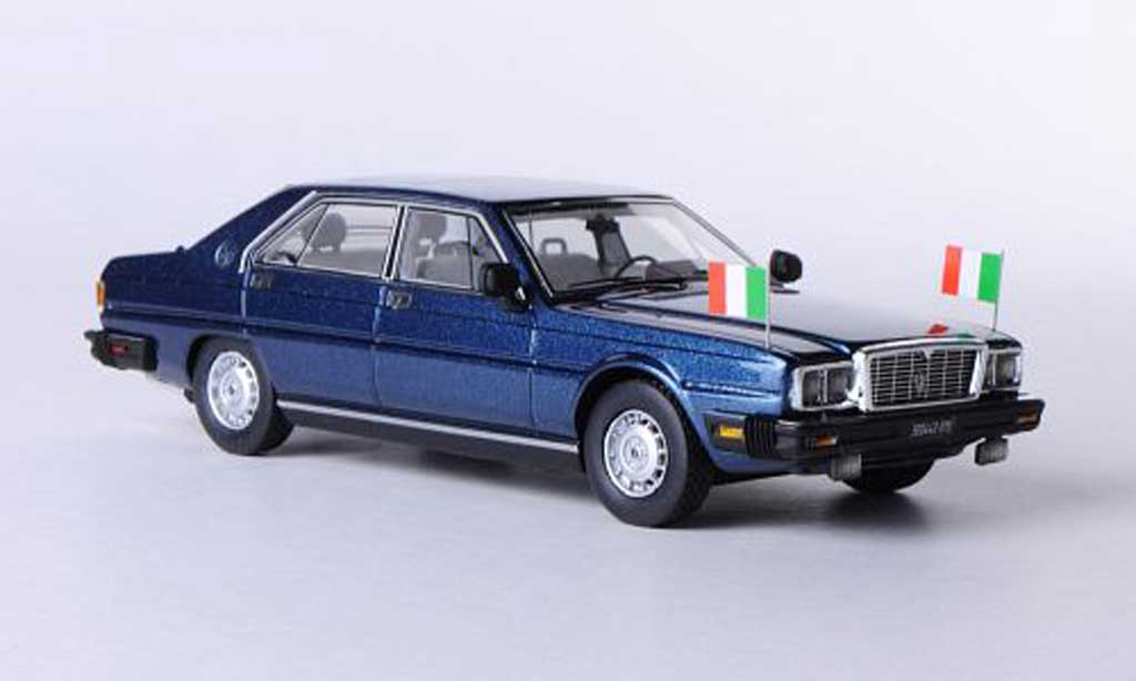Maserati Quattroporte 1/43 Kess III 4.9 Presidential Pertini blu 1983 modellino in miniatura