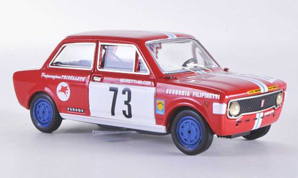 Fiat 128 1/43 Rio No.73 Scuderia Filippinetti Moretti / Micek Brunn 1970 modellino in miniatura