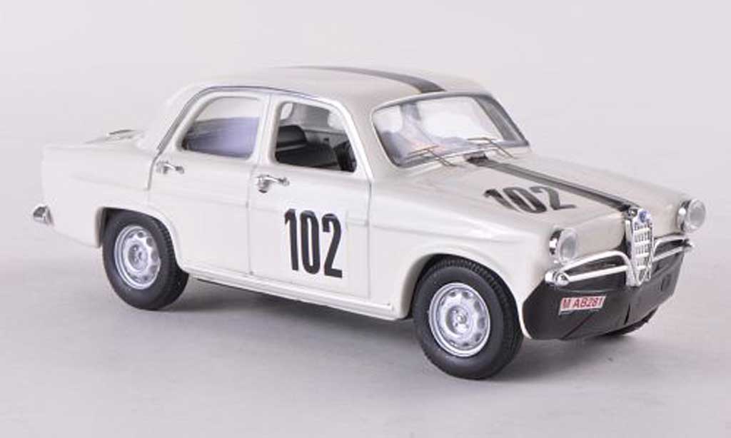 Alfa Romeo Giulietta Ti 1/43 Rio Ti No.102 Rader/Bergman Nurburgring 1963 modellino in miniatura
