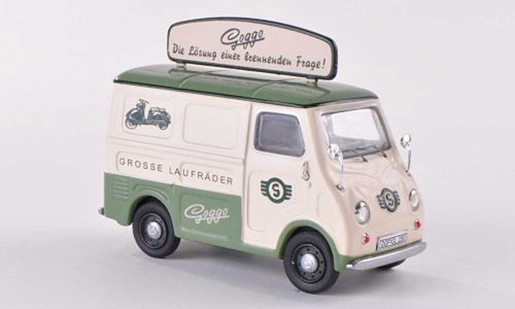 Goggomobil TL 1/43 Premium ClassiXXs 250 Kasten Goggo - die Losung modellino in miniatura