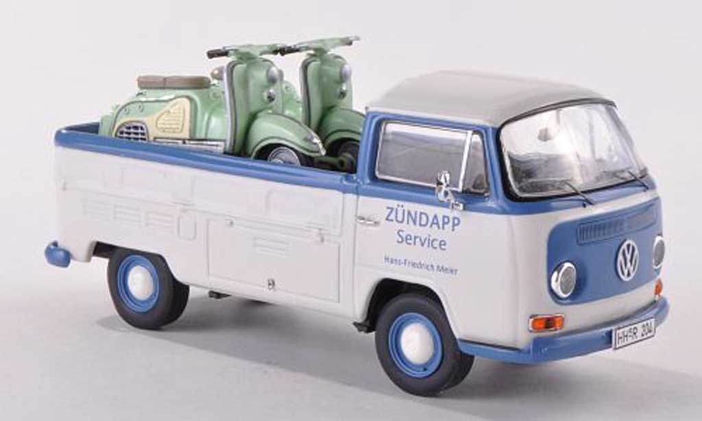 Volkswagen T2 1/43 Premium ClassiXXs Platform/ 2 Zundapp Bella Zundapp modellino in miniatura