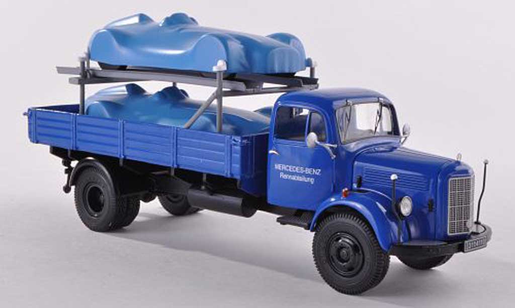 Mercedes L3500 1/43 Premium ClassiXXs Platform/ 2 MB Monoposto (verhullt) MB modellino in miniatura