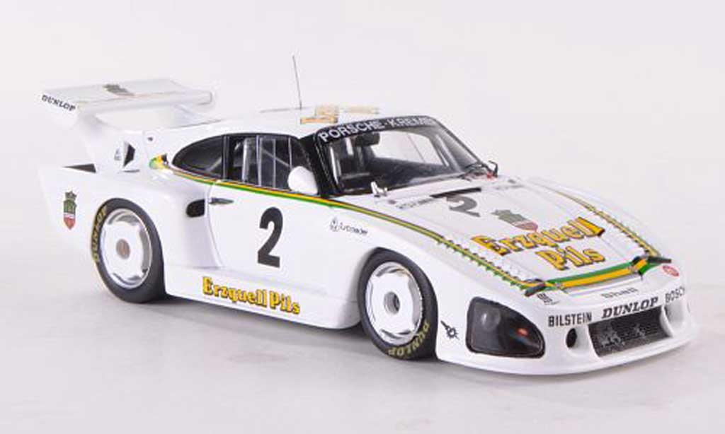 Porsche 935 1979 1/43 Spark 1979 K3 No.2 Kremer Erzquell Pils 1000km Nurburgring A.Plankenhorn/K.Ludwig modellino in miniatura