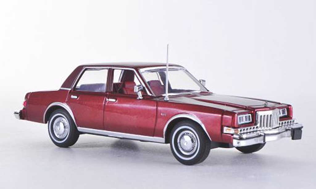 Dodge Diplomat 1/43 American Heritage Models rosso/rosso 1985 modellino in miniatura