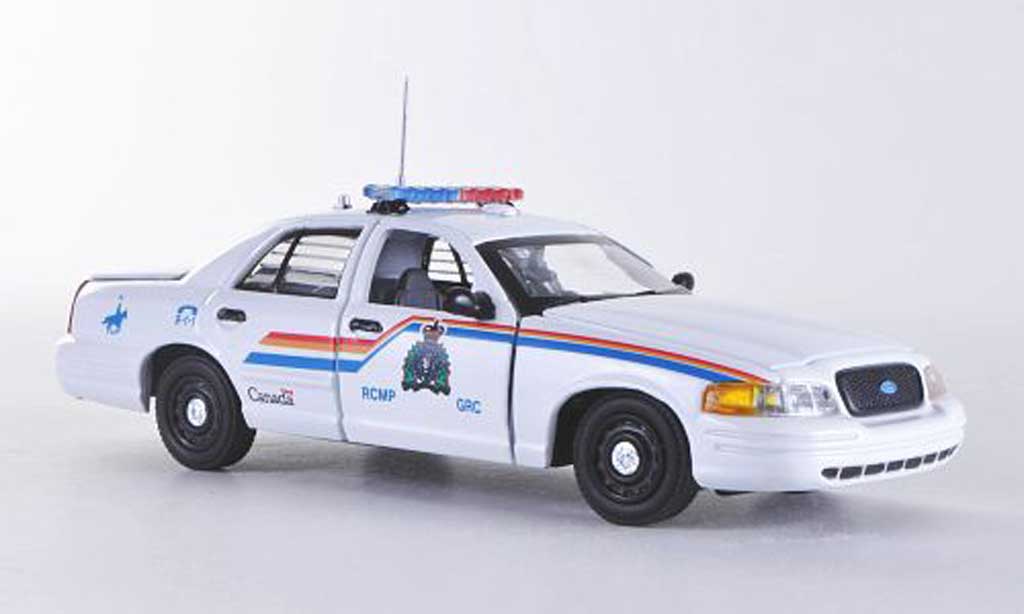 Ford Crown 1/43 First Response Victoria RCMP - Royal Canadian Mounted Police bianco Polizei (CAN) modellino in miniatura