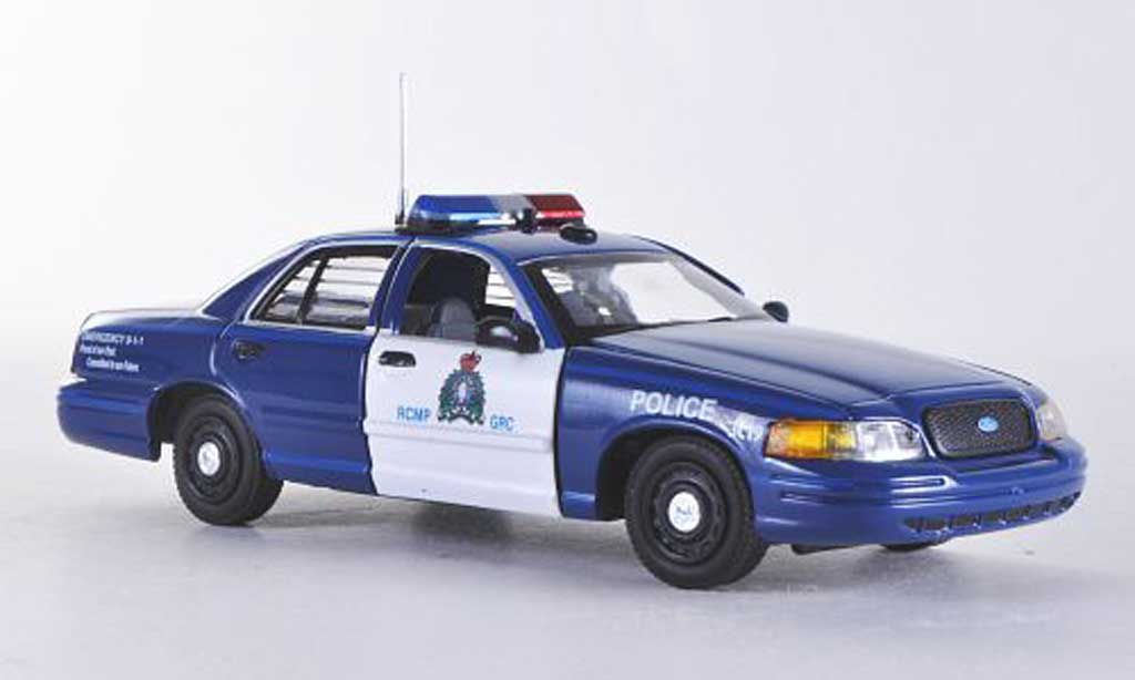 Ford Crown 1/43 First Response Victoria RCMP - Royal Cnadian Mounted Police blu/bianco Polizei (CAN) modellino in miniatura