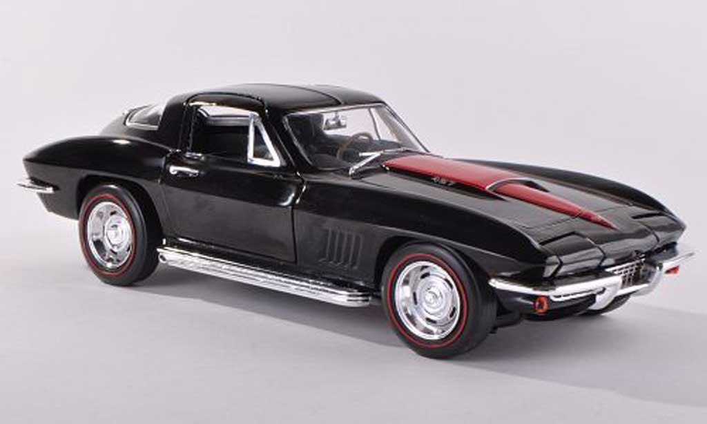 Chevrolet Corvette C2 1/18 Ertl C2 427 Coupe (C2) nero/rosso modellino in miniatura