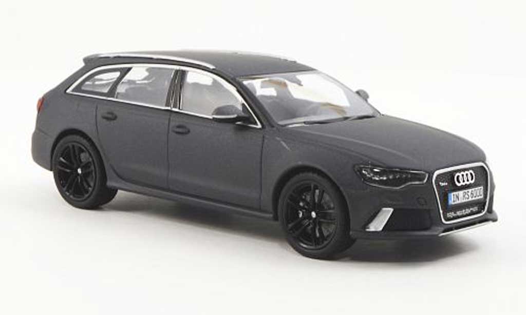 Audi RS6 1/43 Minichamps Avant (Typ C7) grigio 2012 modellino in miniatura