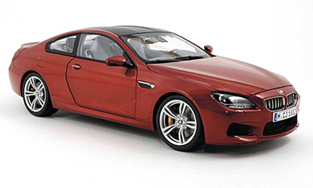 Bmw M6 F13 1/18 Paragon F13 orange/carbon 2012 modellino in miniatura